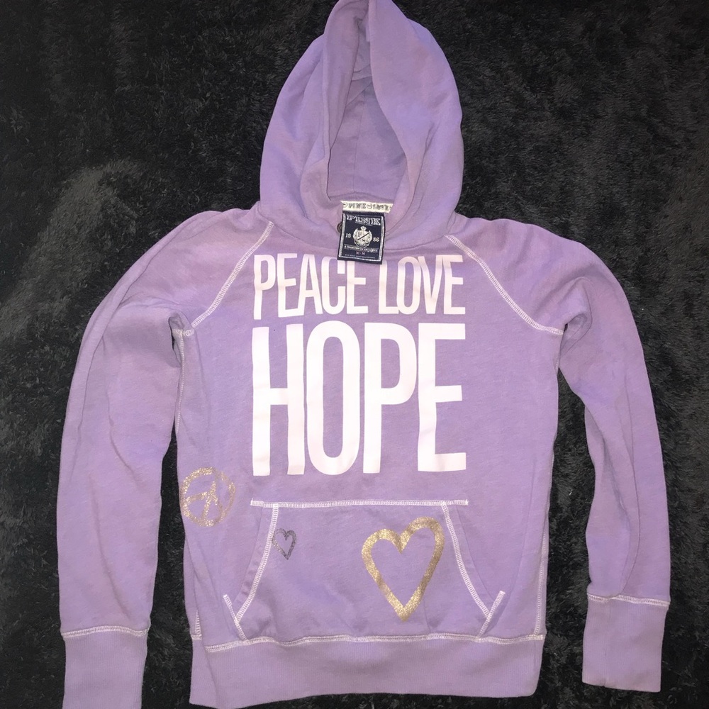 PINK by Victoria’s Secret Size M Purple Sweatshirt